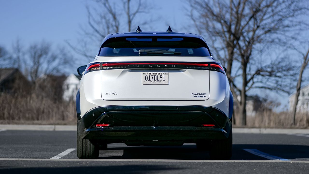 2025 Nissan Ariya Platinum+ AWD review.