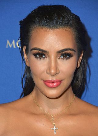 Kim Kardashian arrives at Hakkasan Las Vegas Nightclub in 2016