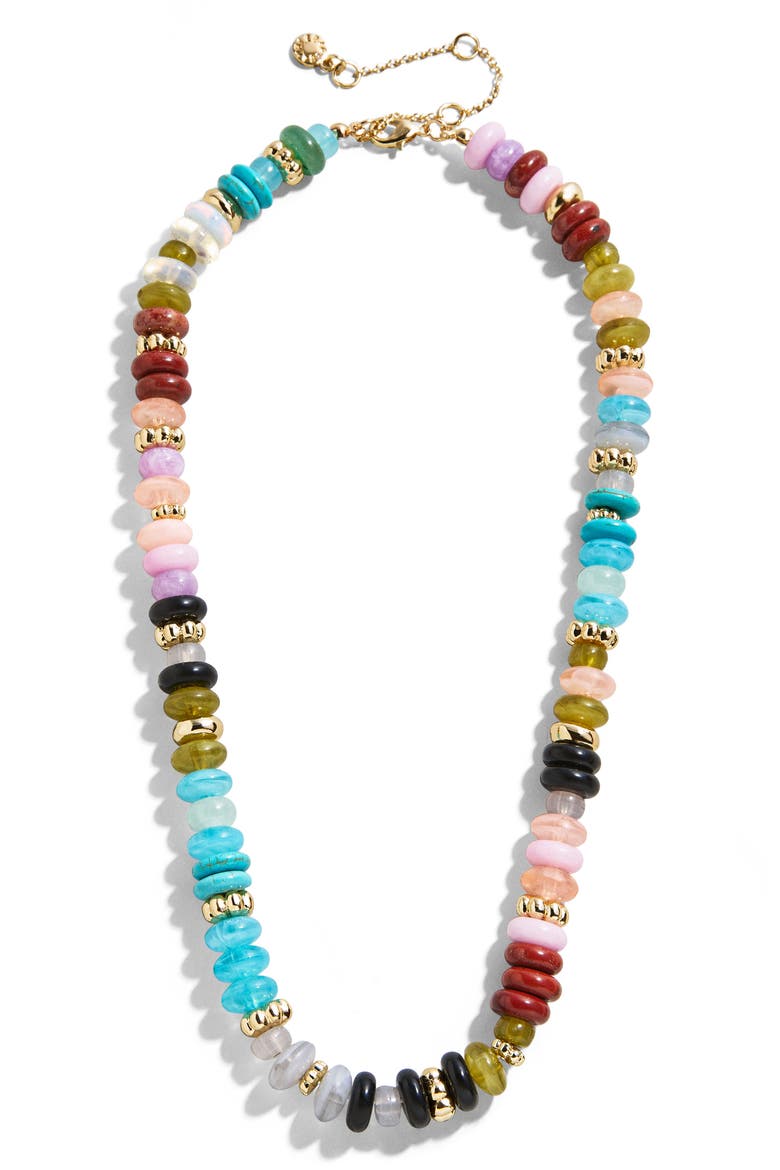 Mariel Semiprecious Bead Necklace