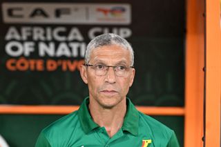 AFCON: Ghana manager Chris Hughton looks on during the 2024 Africa Cup of Nations.