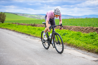 Joe riding the new Sram Red AXS