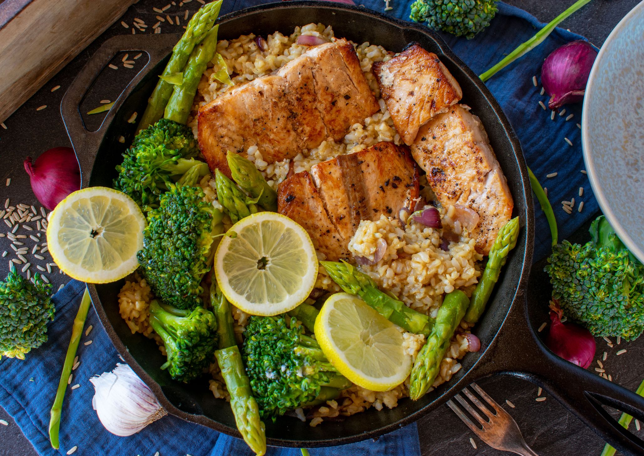 Tom Kerridge's cajun salmon recipe