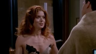 Debra Messing as Grace on Will And Grace