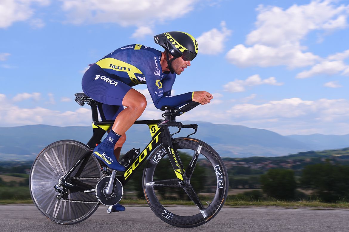 Svein Tuft at the Giro d'Italia