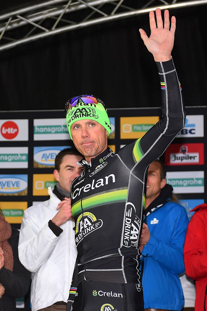 Sven Nys waved goodbye to a storied Superprestige career