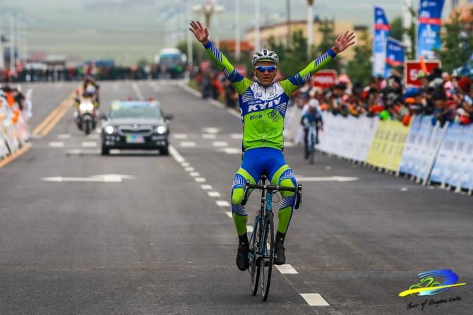 Mykhailo Kononenko (Kolss Cycling Team) wins stage 3