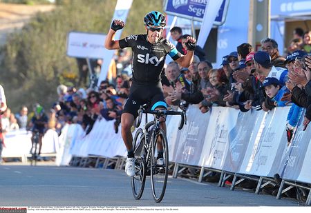 Richie Porte (Team Sky) wins stage 4