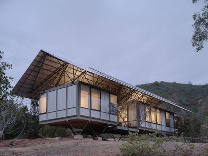 Industrialised Building System Prototype in Chile, hero exterior