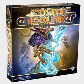 Cosmic Encounter box on a plain background