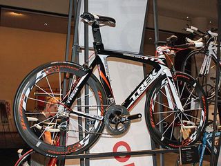 The Equinox TTX and Equinox TTX SSL frames are essentially carried over for '10 but Trek says they're still the fastest frames it's tested in the wind tunnel.