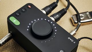 Best audio interface for streaming: Audient Evo 4