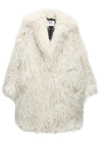 Zara Faux Fur Coat