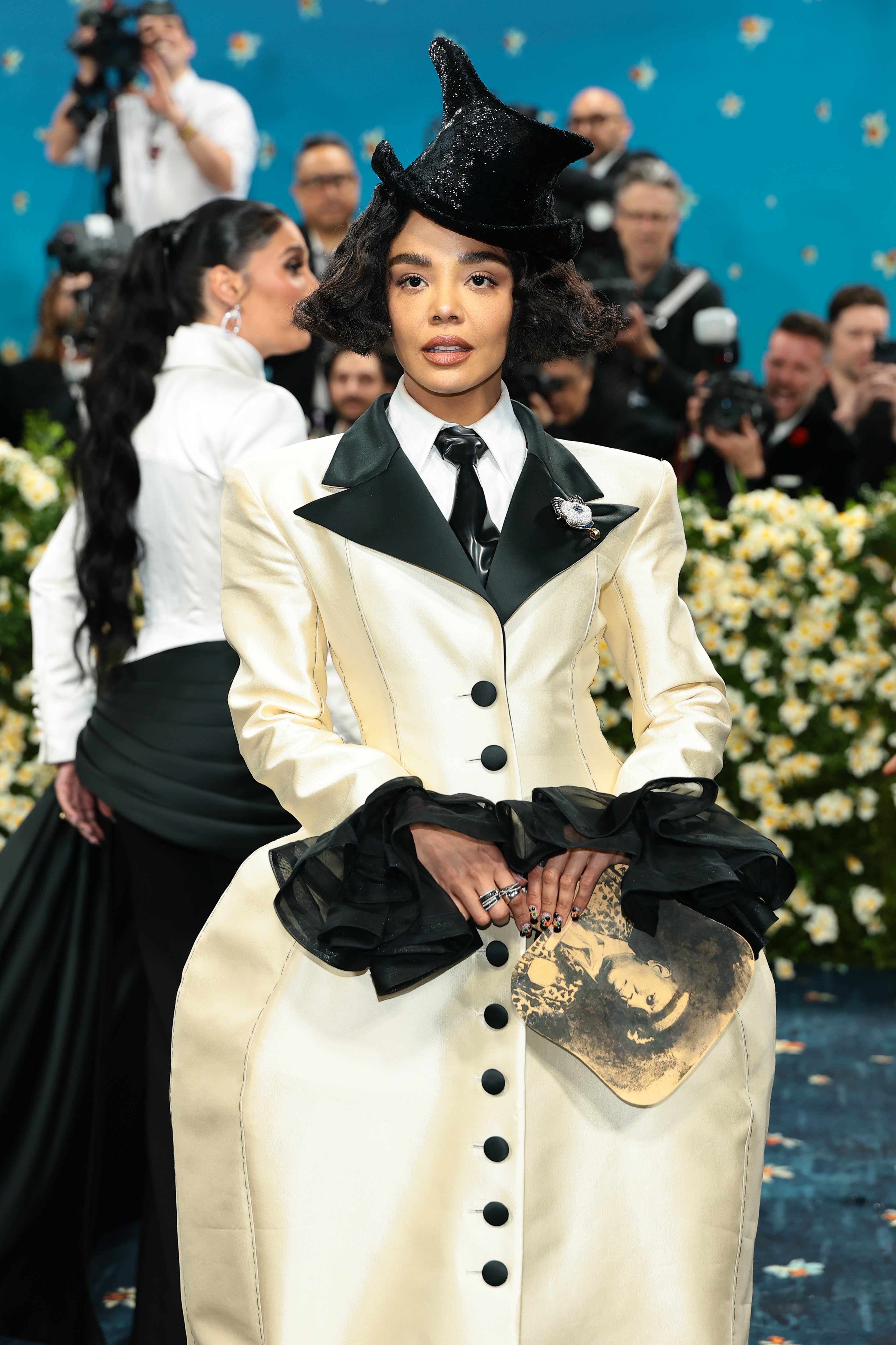Tessa Thompson attends the 2025 Met Gala