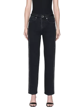 Frame Le Sleek Straight Jeans, Astronaut