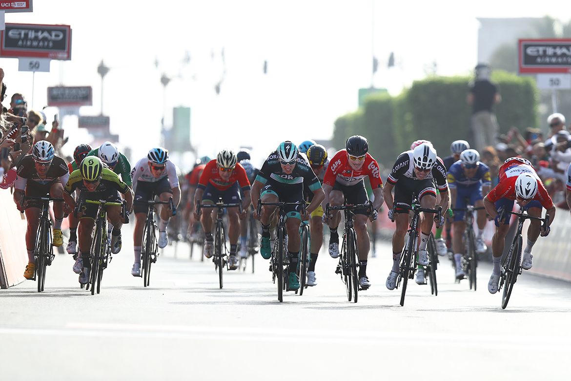 It was a heavily contested sprint on stage 3