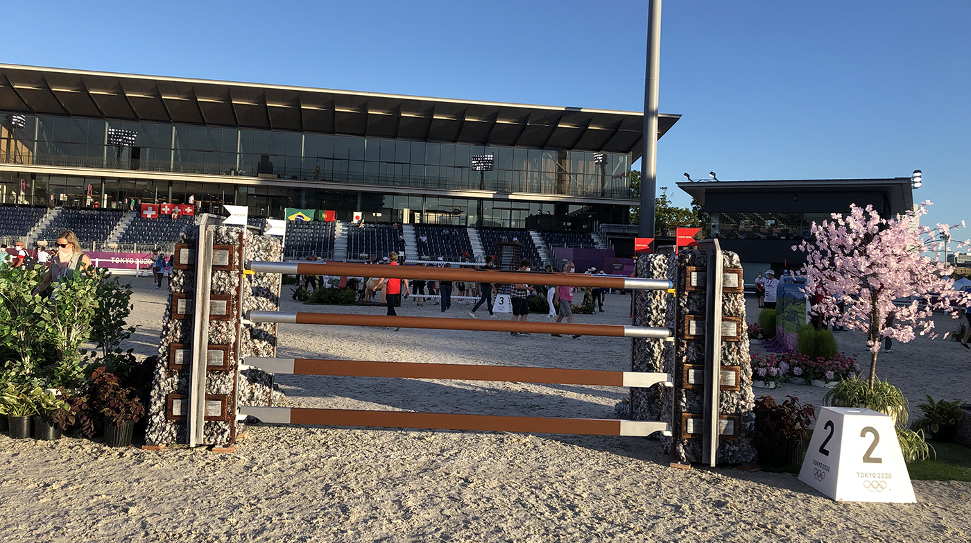 Olympic showjumping individual final course