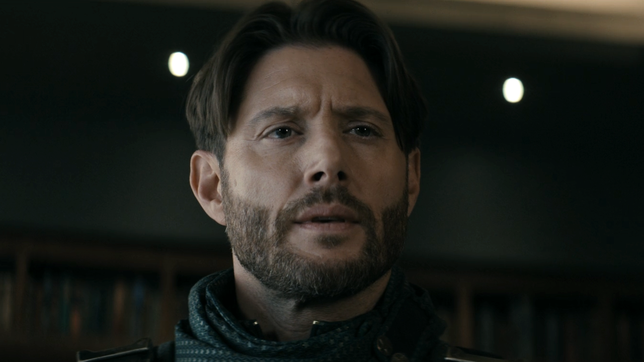 Close-up of Soldier Boy's face in The Boys season 5