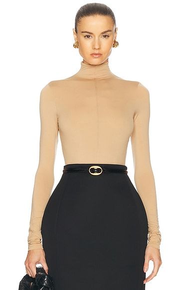 X Rosie Huntington-Whiteley Rhw Long Sleeve Bodysuit