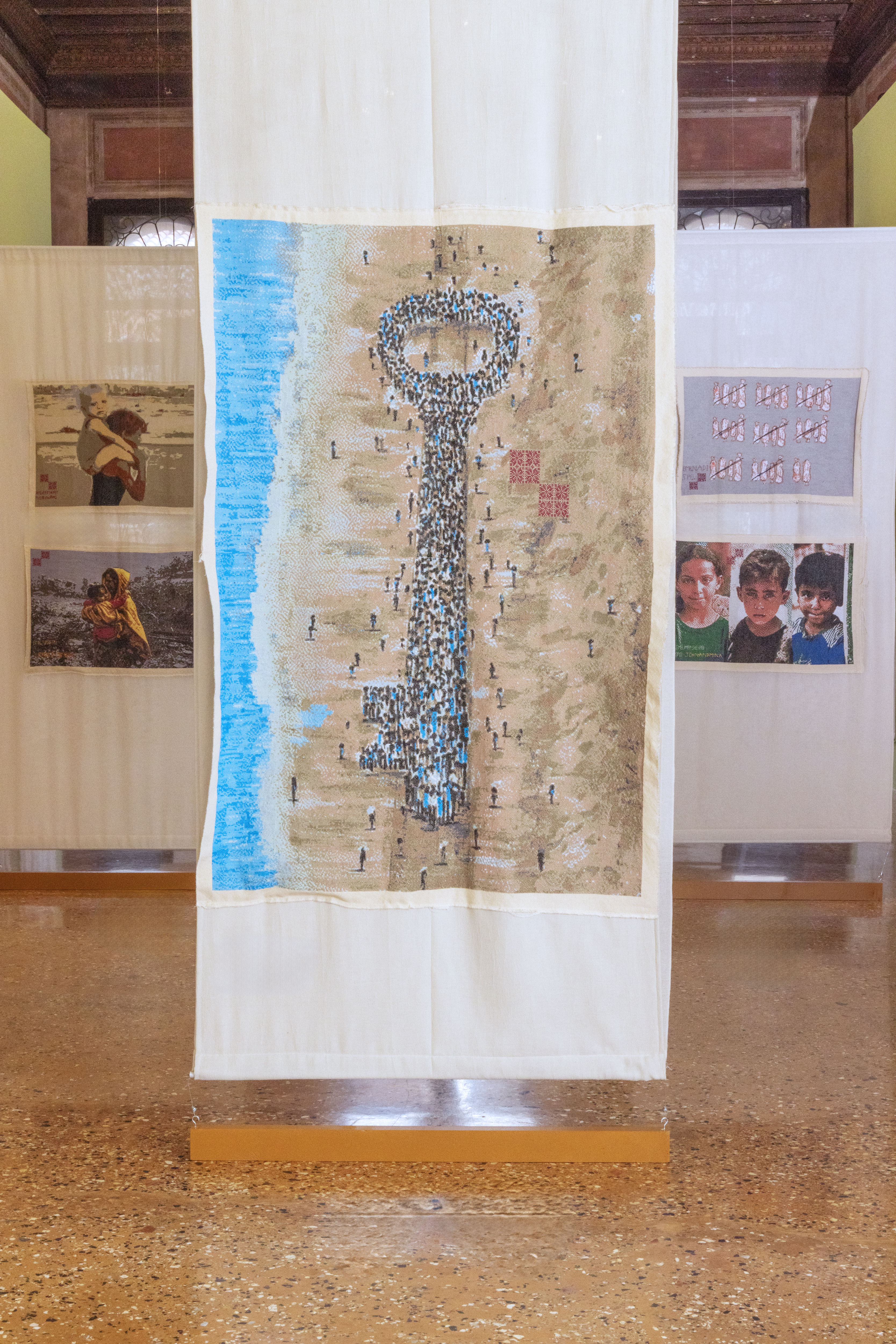 Palestine museum, as part of Personal Structures in Venice
