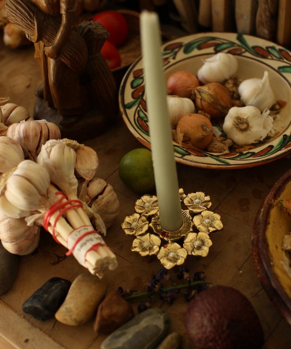 Zoey Floral Candleholder