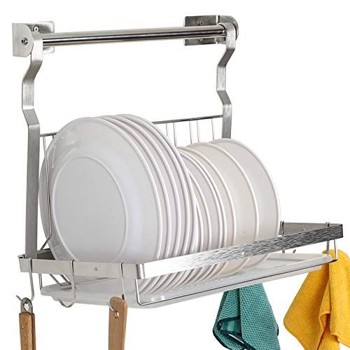 TQVAI Over Sink Dish Drainer Drying Rack