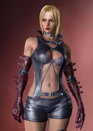 The gorgeous Nina Williams of the Tekken series and Death By Degrees.