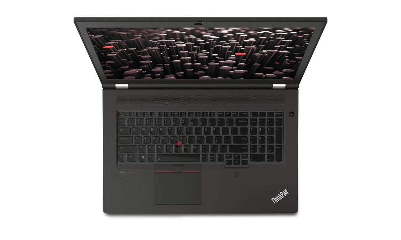ThinkPad P17 Gen2 Hero Front Facing Top View