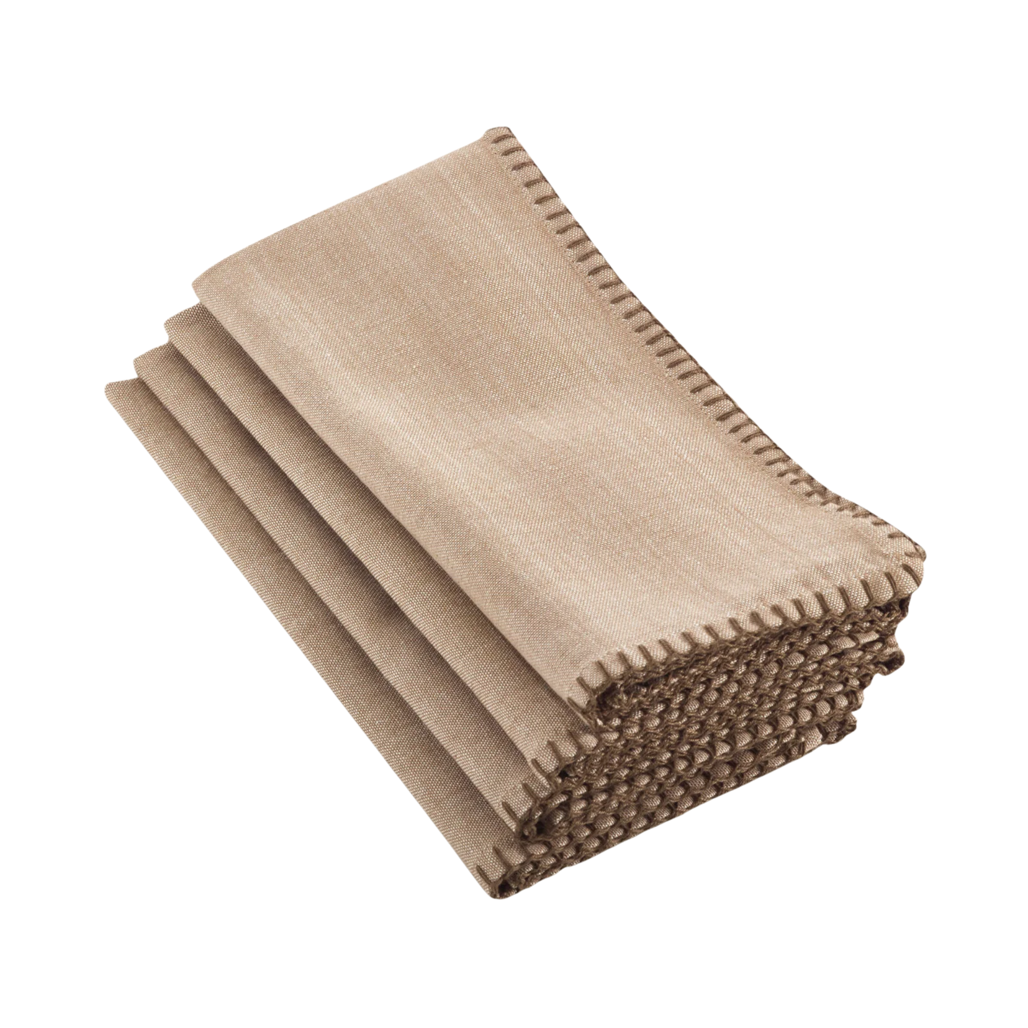 tan linen napkins