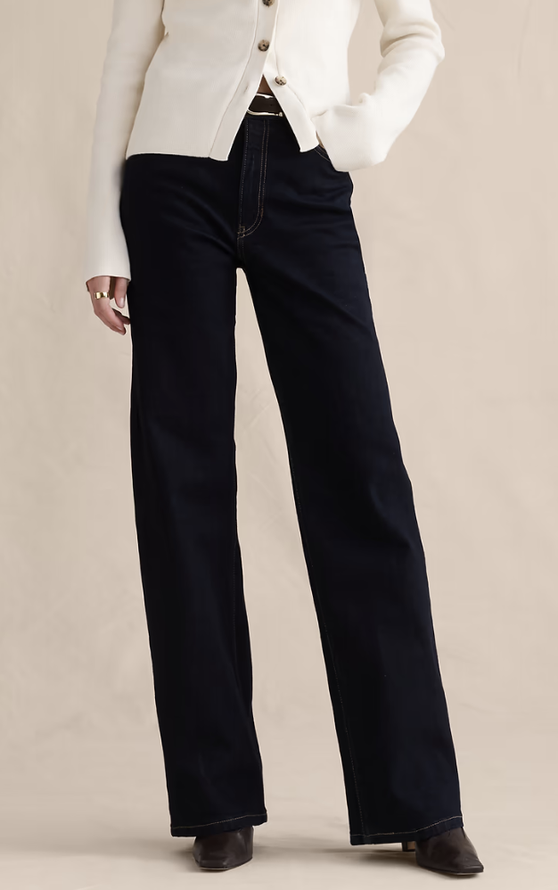 Banana Republic, Ultra High-Rise Flare Jean