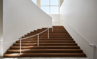Johnston Marklee's new second staircase offers up an alternative route from the ground floor to the first floor