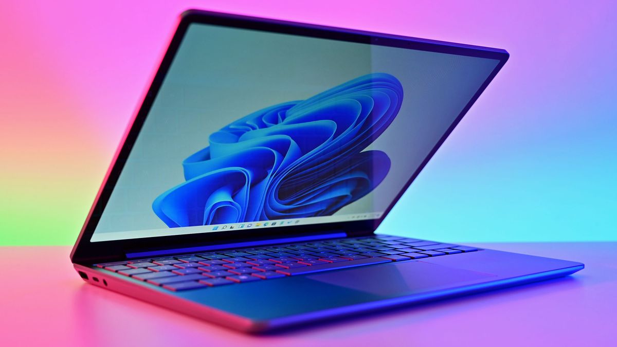 The Microsoft Surface Laptop Go 2 (2022).