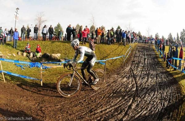 A rider in the "bowl"
