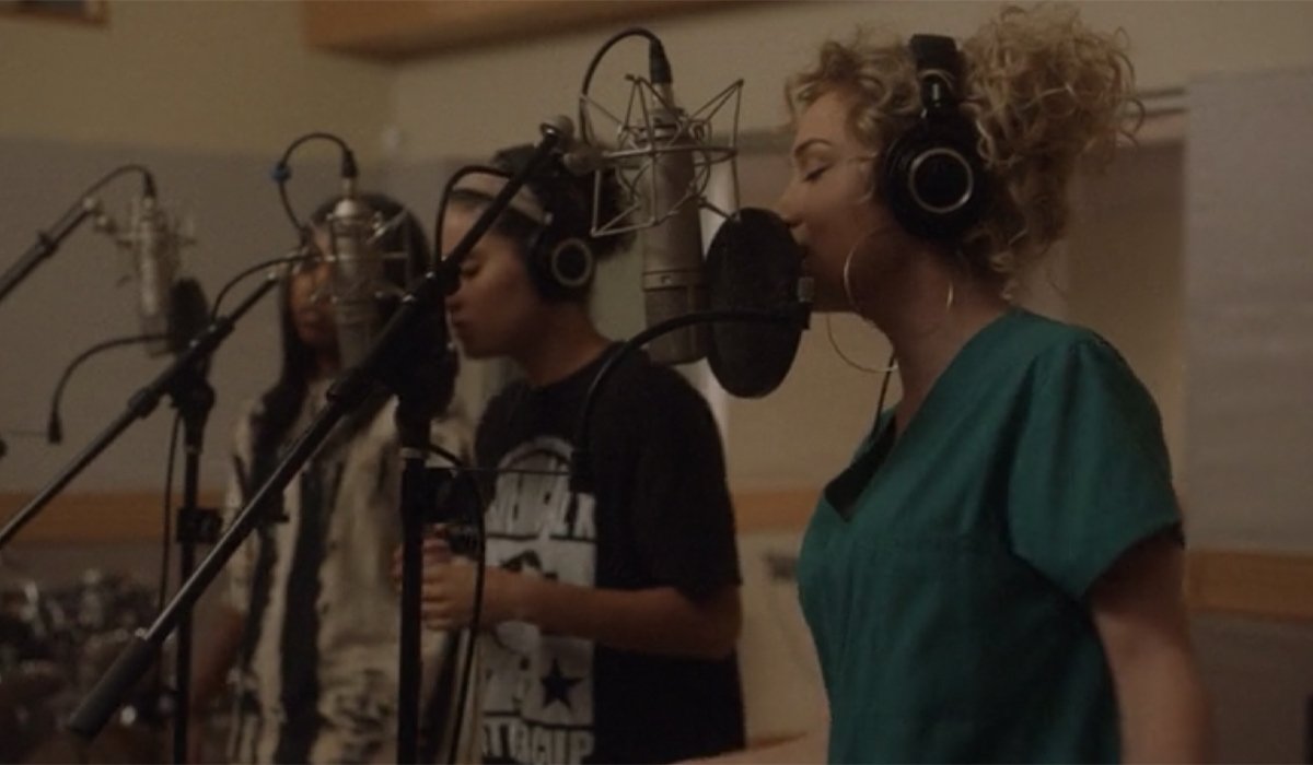 Jude Demorest, Brittany O'Grady and Ryan Destiny on Star