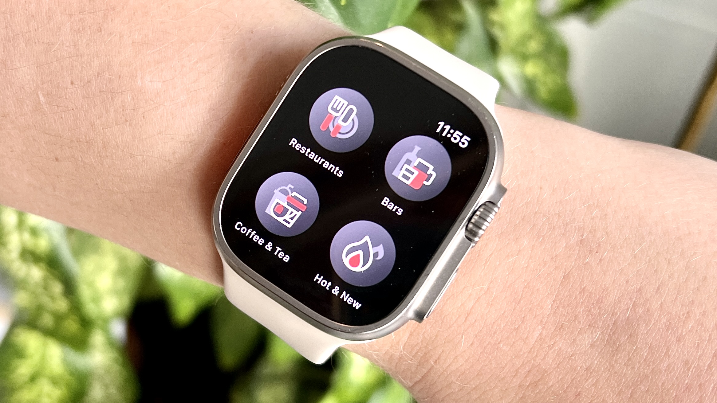 Aplicación Yelp para Apple Watch