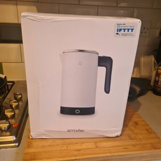 Unboxed Smarter iKettle 3rd Generation on kitchen counter