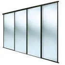 Spacepro Sliding Mirrored Wardrobe Doors, £379.99, Screwfix