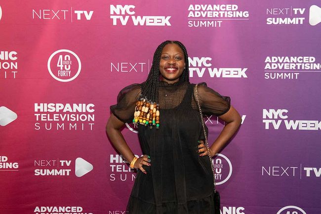 Honoree Christy Smith, director of social creative strategy at Nickelodeon.