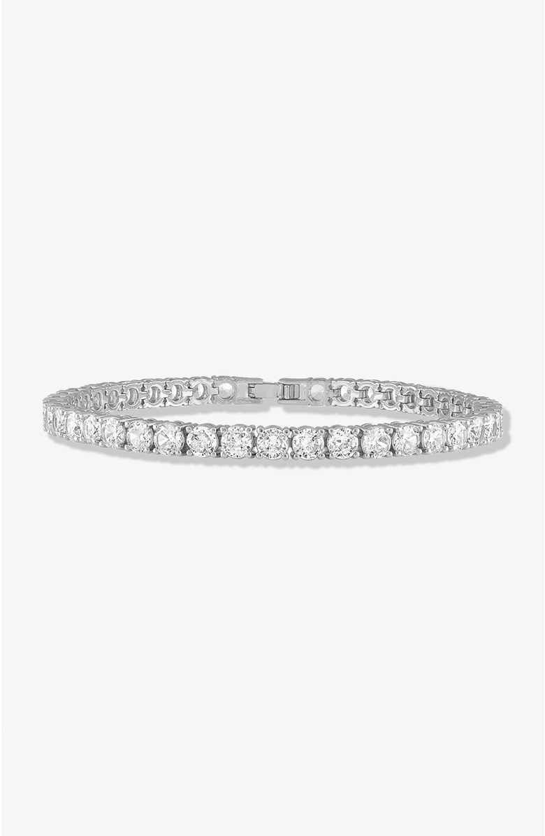Round Cut Tennis Anklet