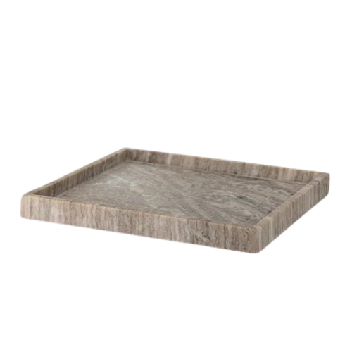 Akiro Square Marble Tray