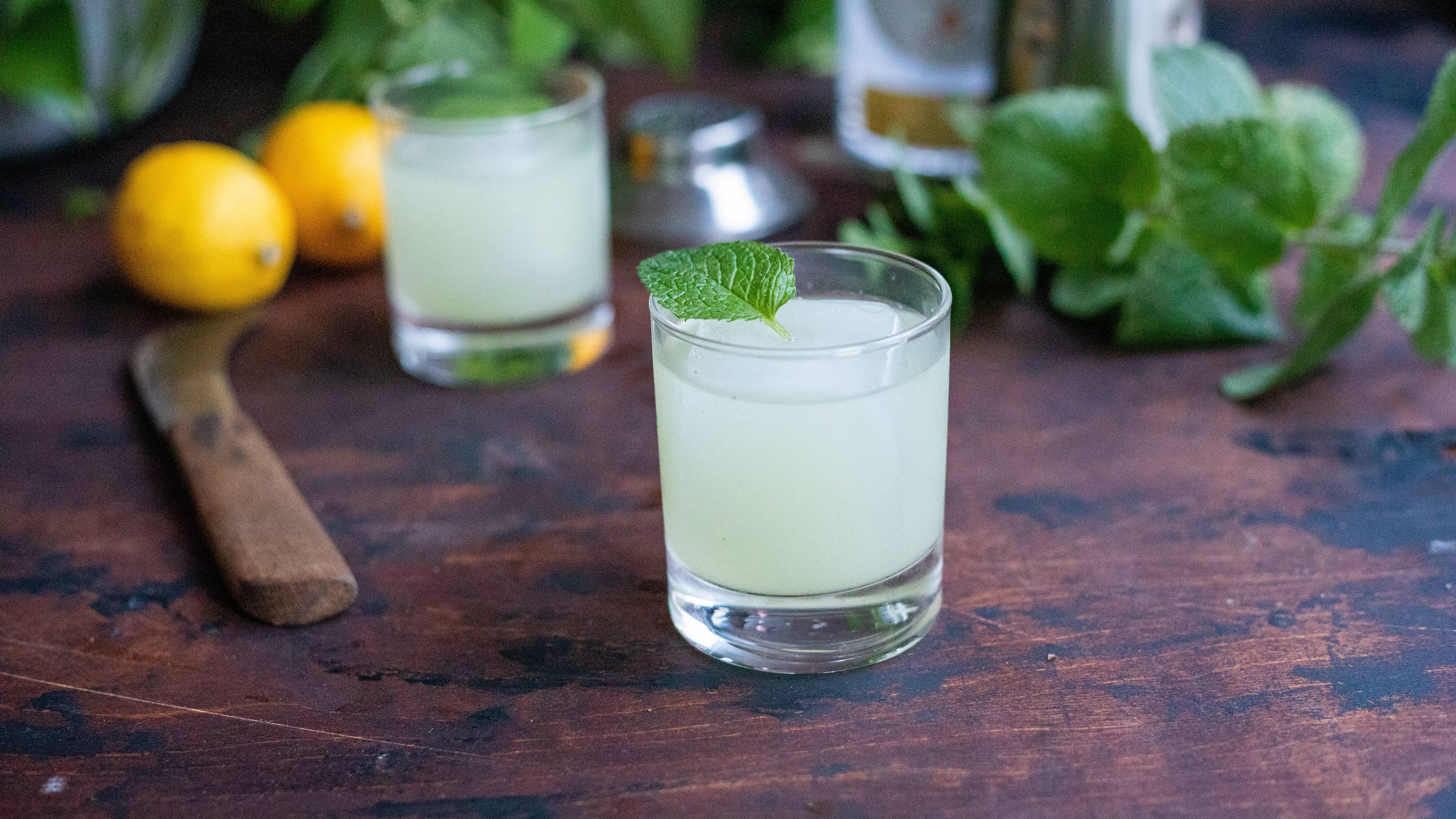 Ghostly Halloween gin recipe