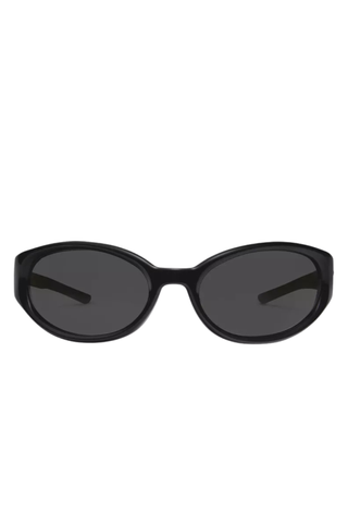 Young 01 Oval-Frame Acetate Sunglasses