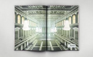 Full sized interior photo on book pages