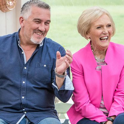 Mary Berry and Paul Great British Bake Off