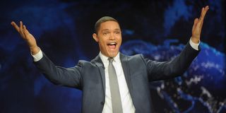 trevor noah celebrating daily show