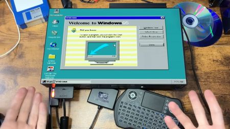 Installing Win 95 on a PS2