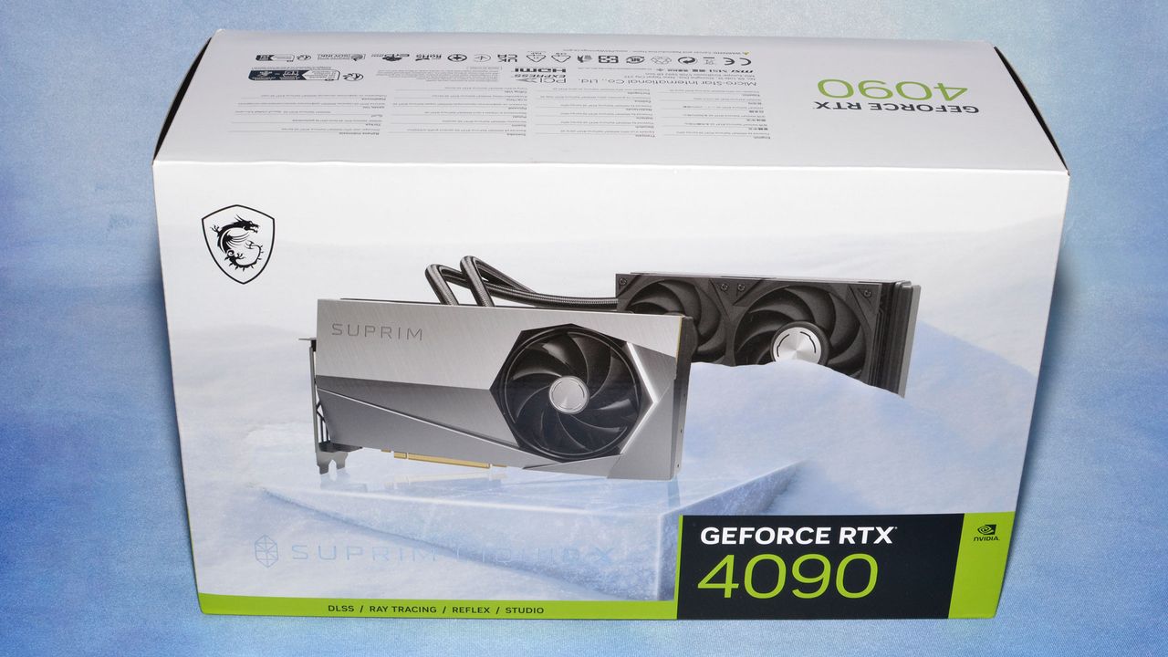 MSI GeForce RTX 4090 Suprim Liquid X