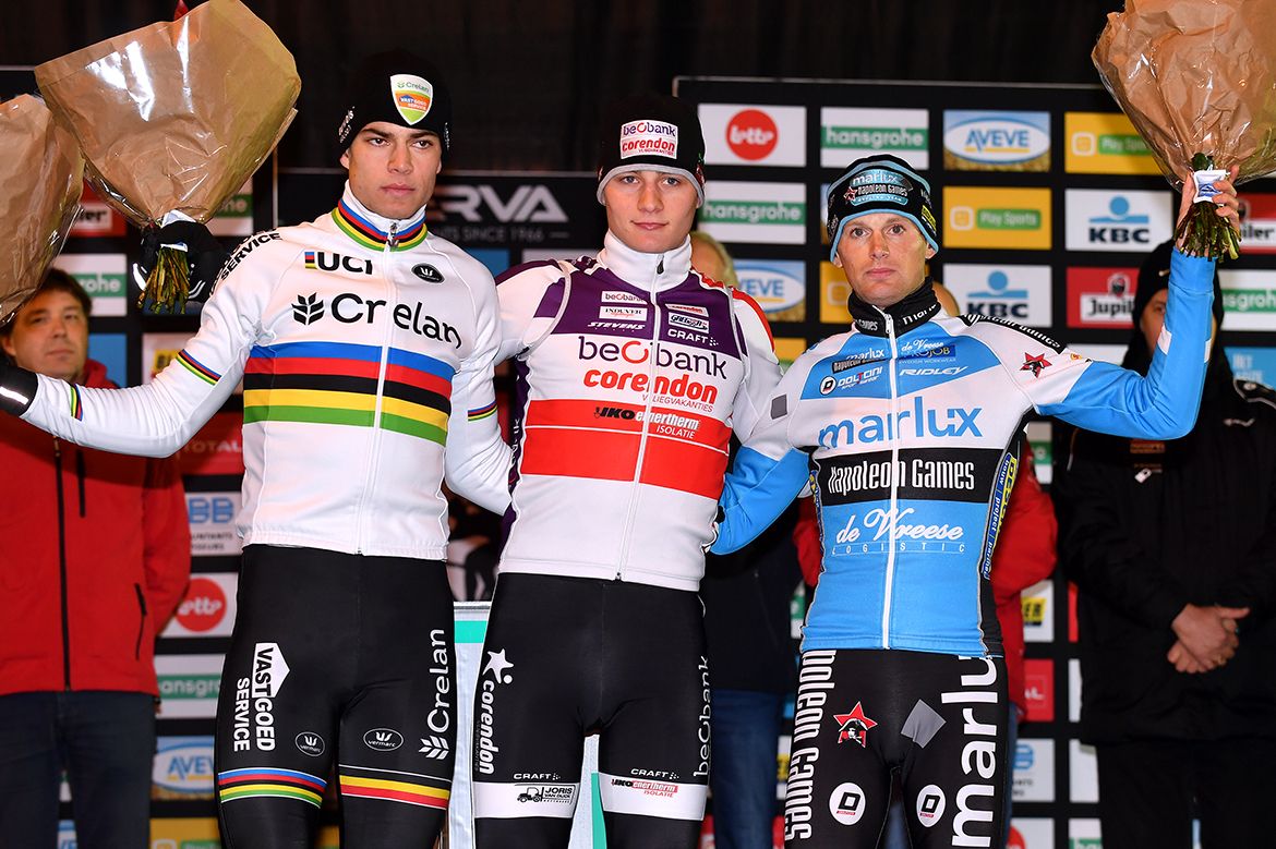 The podium in Diegem