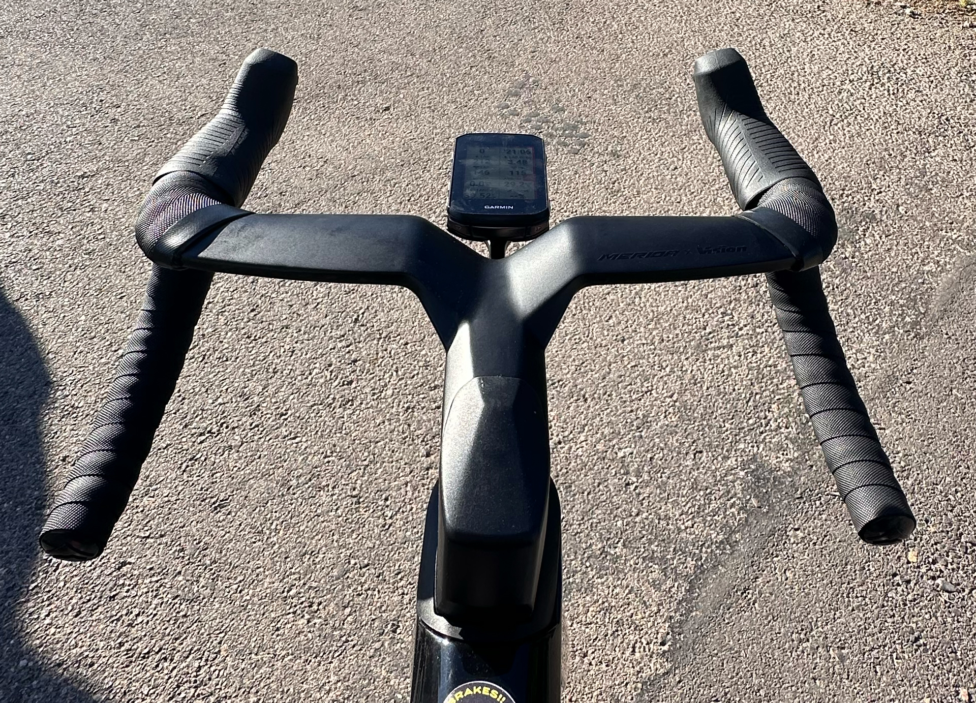 View of the Merida Reacto's new Team CW 1P cockpit