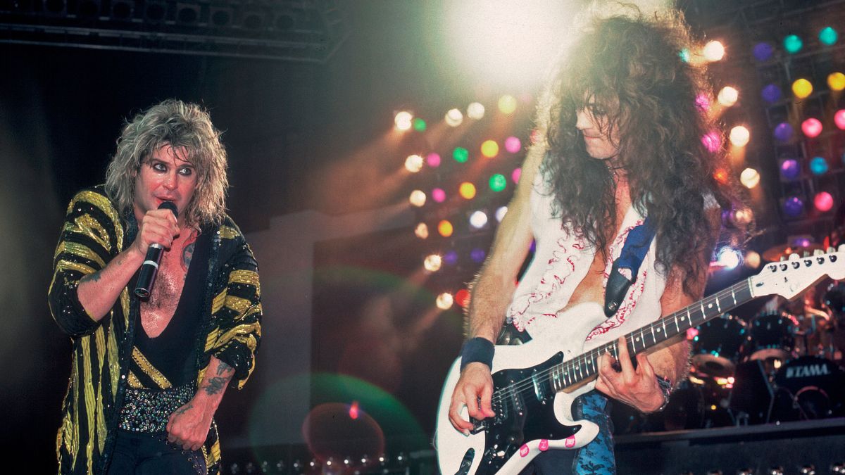 Ozzy and Jake E Lee