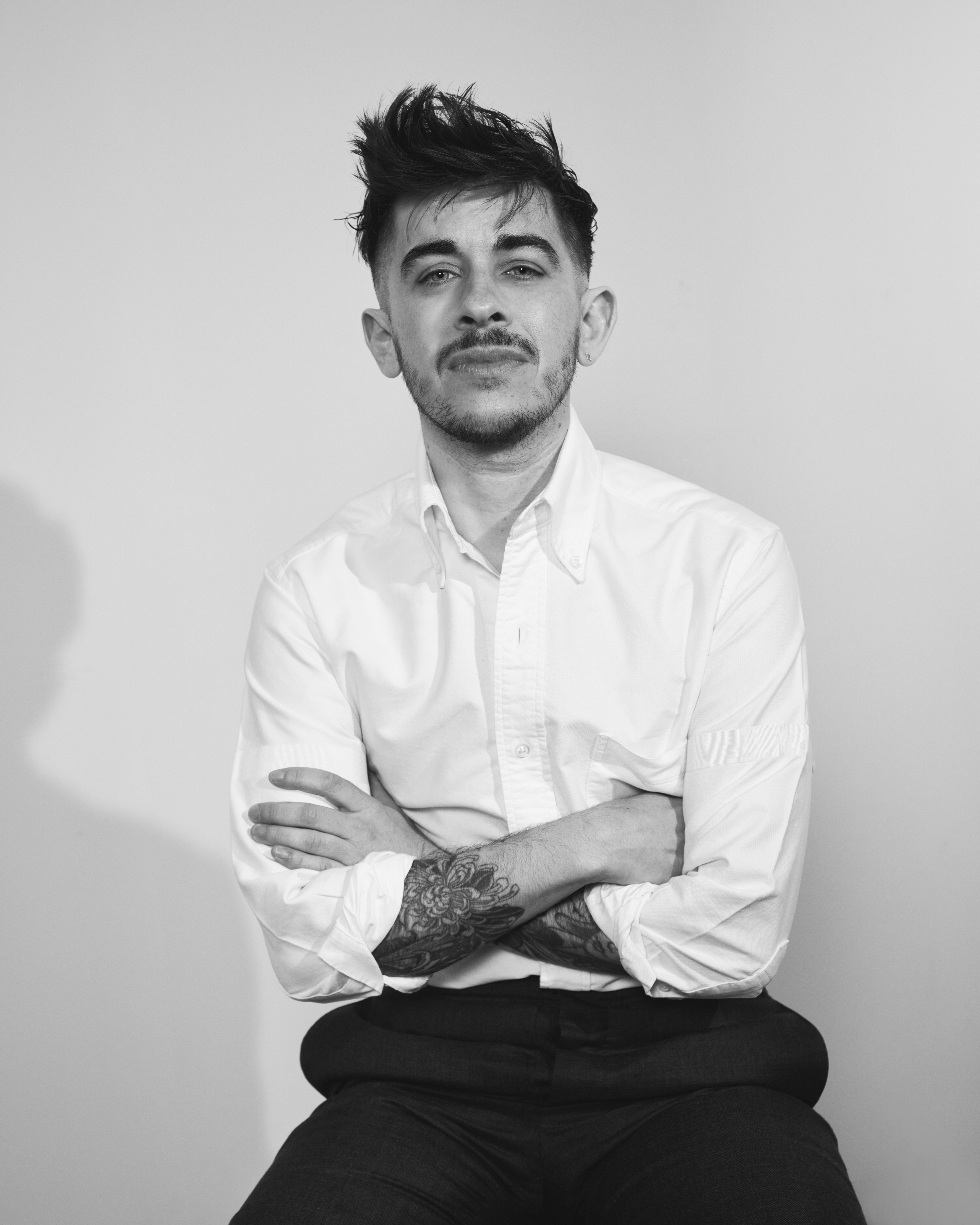 black and white portraits